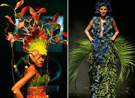 DESFILE ECOLOGICO INSPIRADO EN LA NATURALEZA